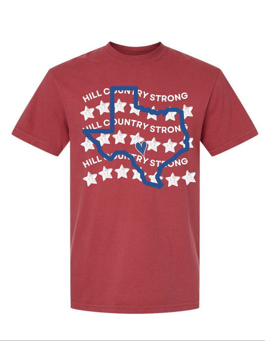 Texas Hill Country Strong Wave Tee